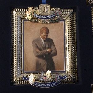 2020 White House Christmas ornament John F. Kennedy